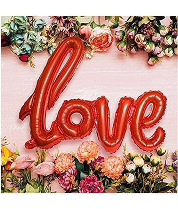 verdadero presents Red love banner for anniversary , engagement , valentine couple party