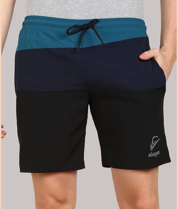SLAGEN - Multicolor Polyester Men's Running Shorts ( Pack of 1 )