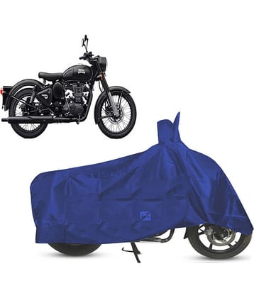 EGAL Bike Body Cover for Royal Enfield Classic Stealth Black BS6 ( Pack of 1 ) , Blue
