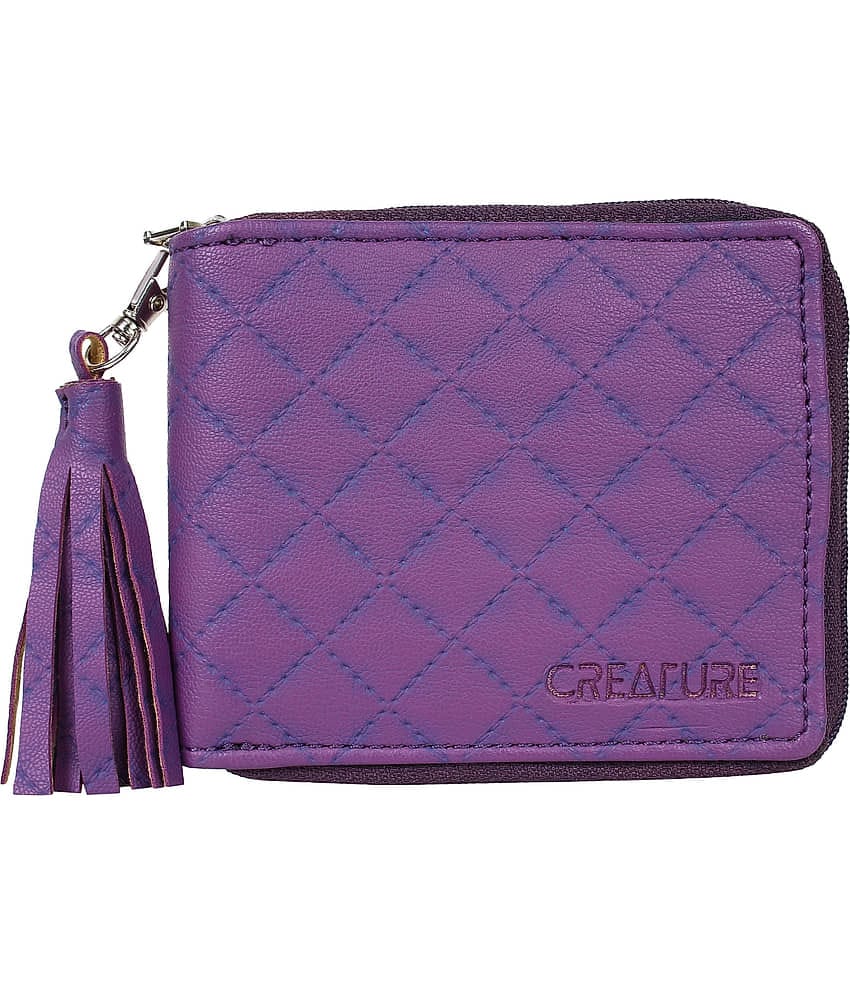 Creature Purple Pure Leather Handheld