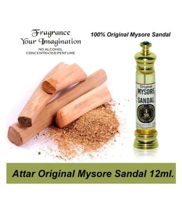 INDRA SUGANDH BHANDAR Attar Mysore Sandalwood 10ml Rollon Fancy Pack