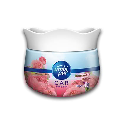 Ambi Pur Car Fresh Romantic Rose Gel - Net Weight: 75g