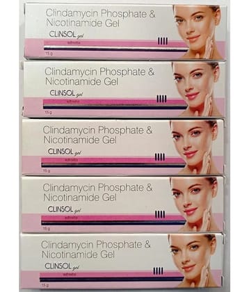 Clinsol Face Gel, 15 Gm (Pack Of 5)