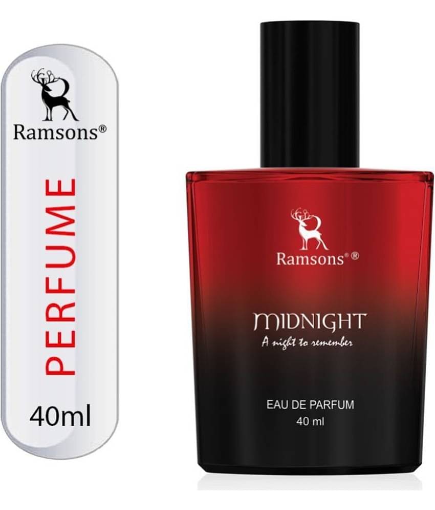 Ramsons - MIDNIGHT Eau De Parfum Perfume For Men Long Lasting Premium Perfume 40 ml (Pack of 1)