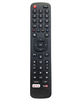 Remote with YouTube and Netflix (No Voice Command), Compatible with Marq LCD or LED TV Remote (Exactly Same Remote will Only Work)