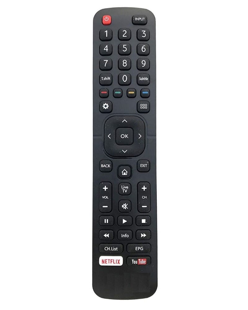 Remote with YouTube and Netflix (No Voice Command), Compatible with Marq LCD or LED TV Remote (Exactly Same Remote will Only Work)