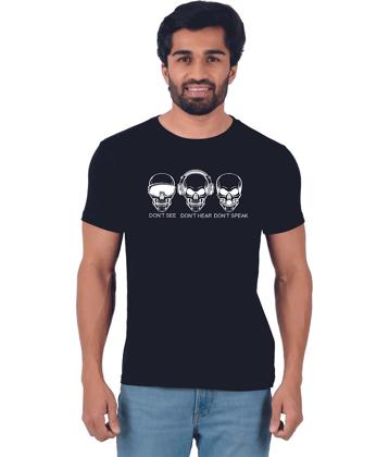 ferocious Pack of 1 Cotton Regular Fit Men's T-Shirt ( Black )