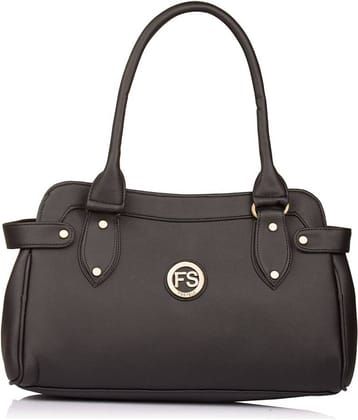 Fostelo Shoulder Bag P.U. Set of 1 ( Black )
