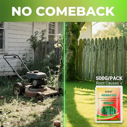 ELHAE Cyclosinone Herbicid Granular Weed Killer with Active Ingredient Low Toxicity Formula for Lawn, Garden & Farm Use Fast-Acting, Eco-Safe Weed Terminator Lawns, Gardens, and Farmlands. (2)