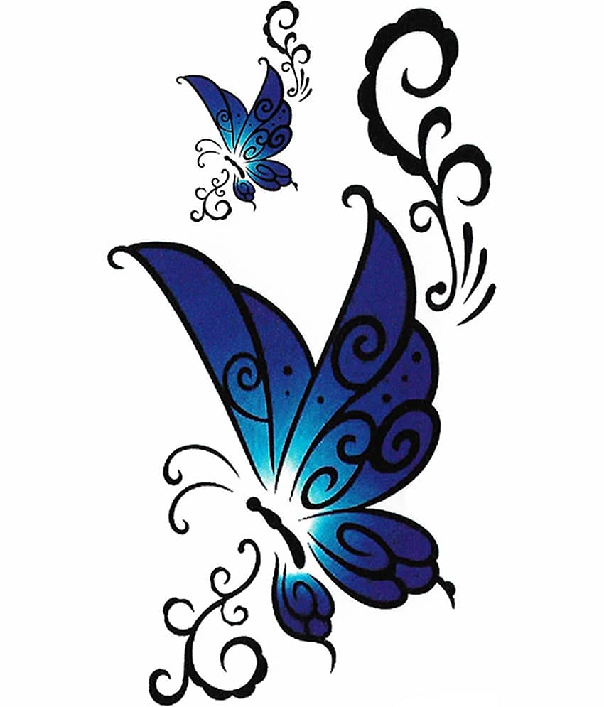 The Canvas Arts Realistic Look Waterproof Temporary Tattoo Sticker Body Tattoo