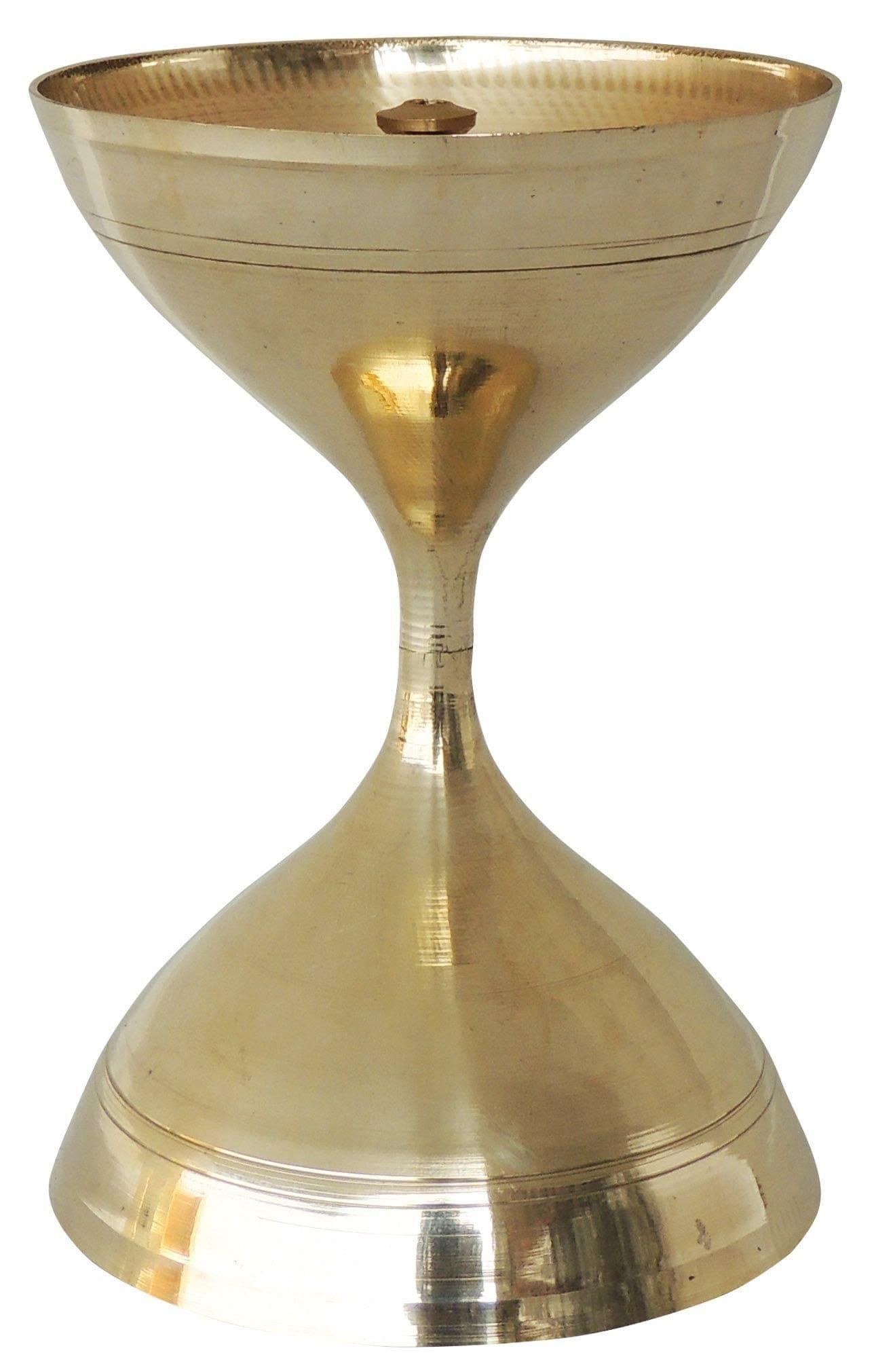 Akhand Deepak No. 16 - 3.8*3.8*5.6 inch (Z193 P)