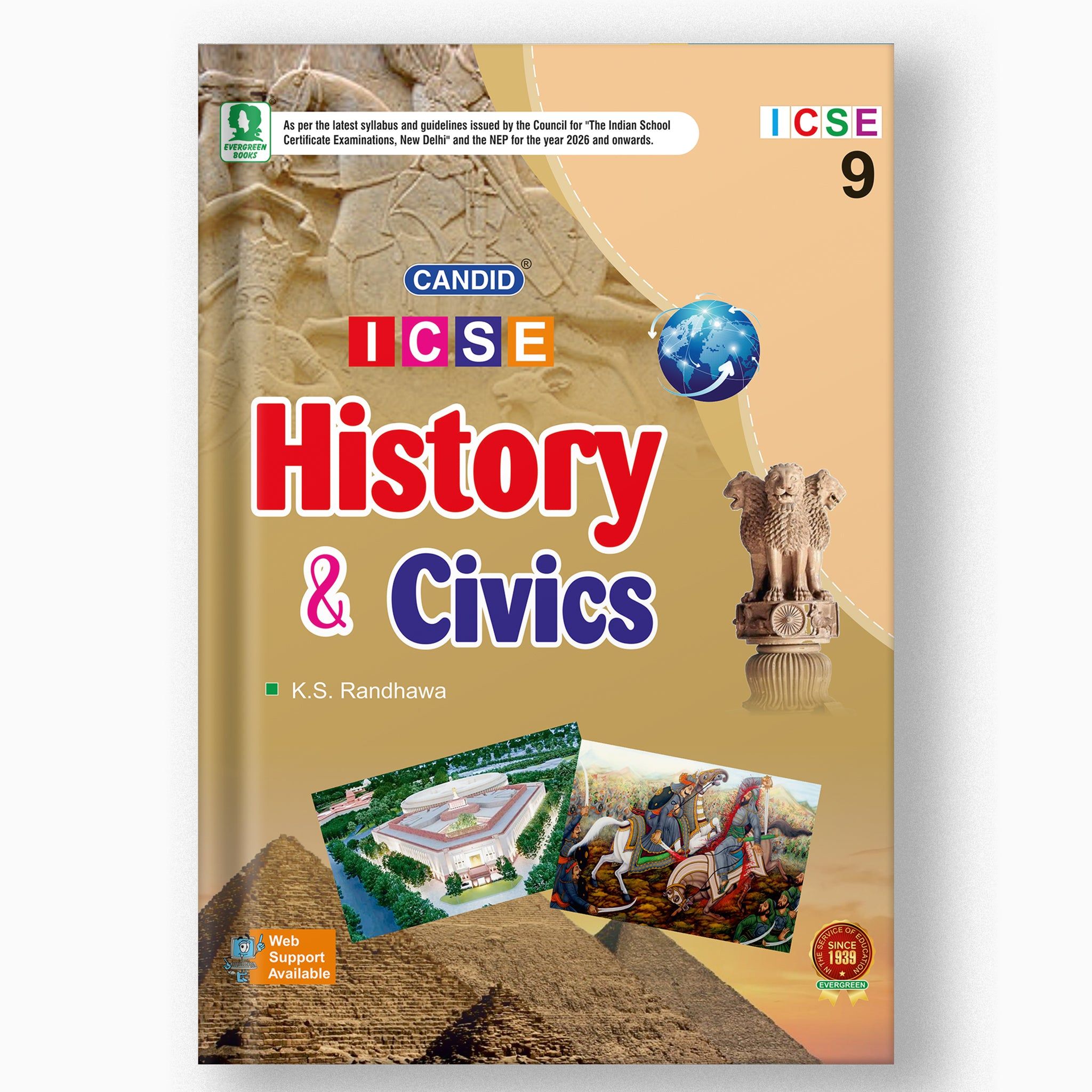 Candid ICSE History and Civics  - 9-Grade 09 / Social Science
