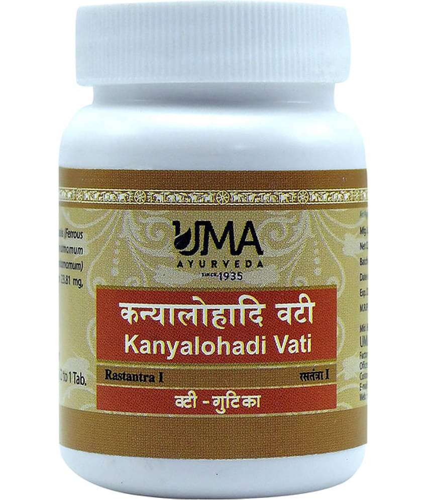UMA AYURVEDA Kanyalohadi_Vati_80_Tab Tablet 1 kg Pack Of 1