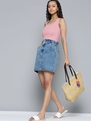 Cotton Pink Tank Top