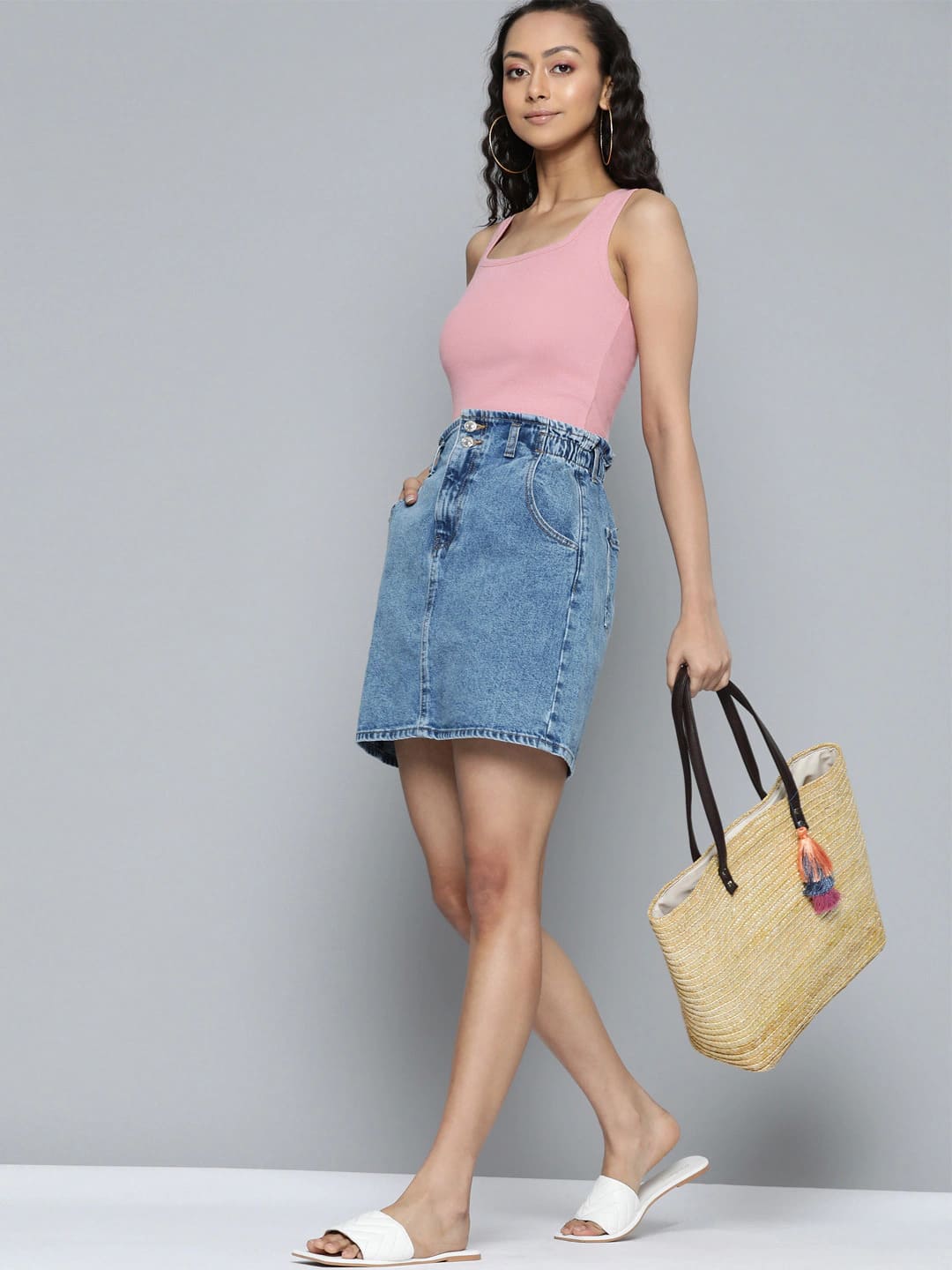 Cotton Pink Tank Top