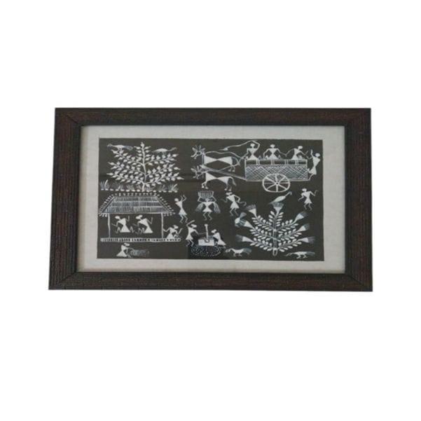 Warli Hand Painted Frame