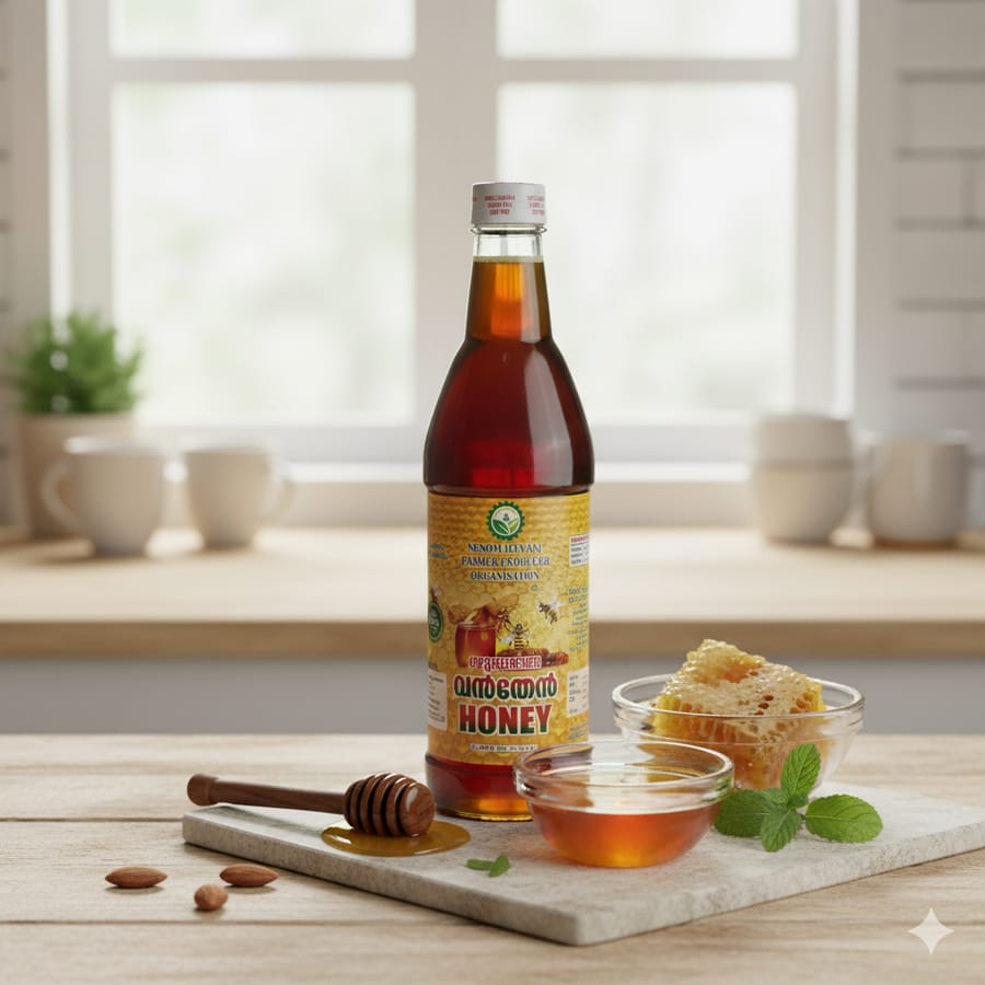 Natural Honey - 1 kg - 1 kg - 1 Bottle