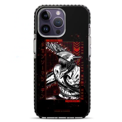 Chainsaw Man 3.0 Anime iPhone 14 Pro Stride Phone Case-Stride