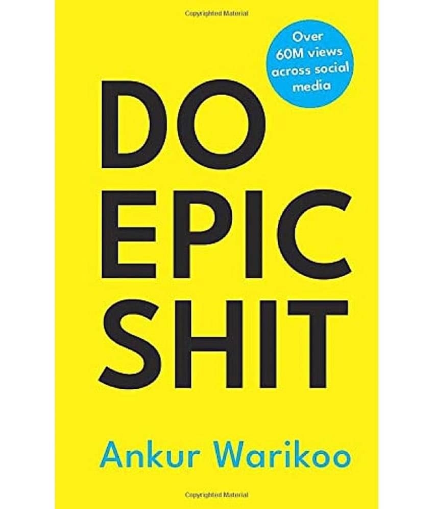 DO EPIC SHIT by Ankur Warikoo English Paperback 2022