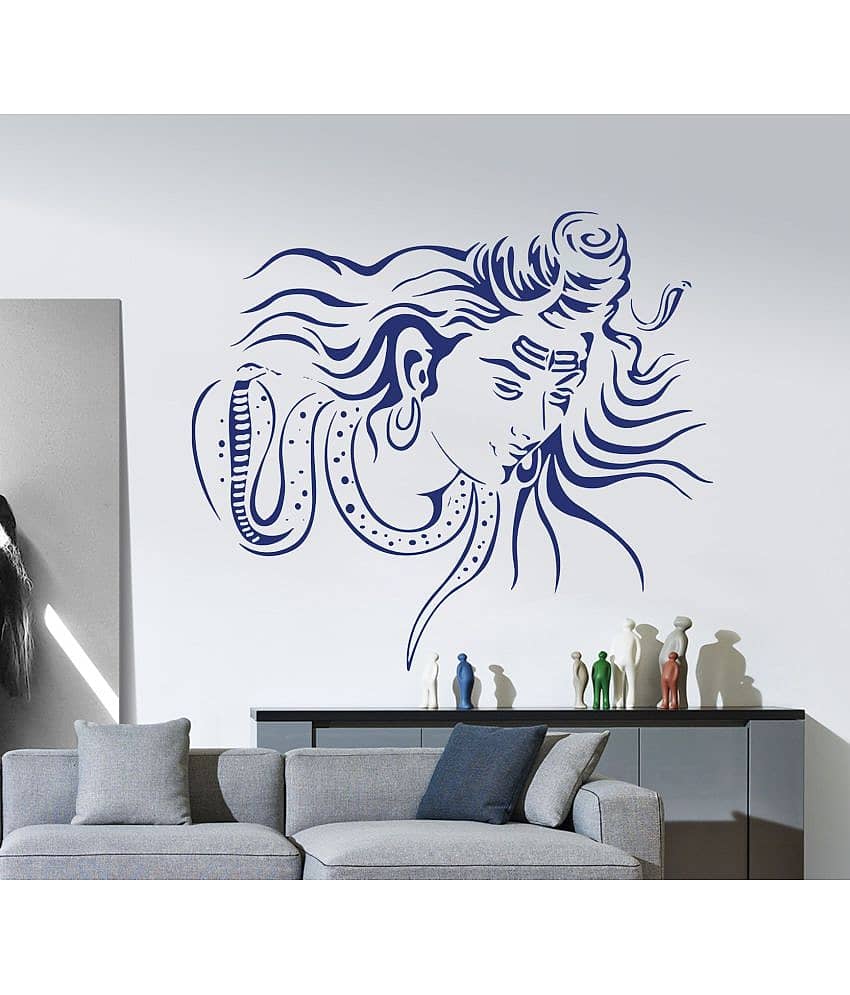 Sticker Studio Large lord shiva Religious & Inspirational Religious & Inspirational PVC Sticker