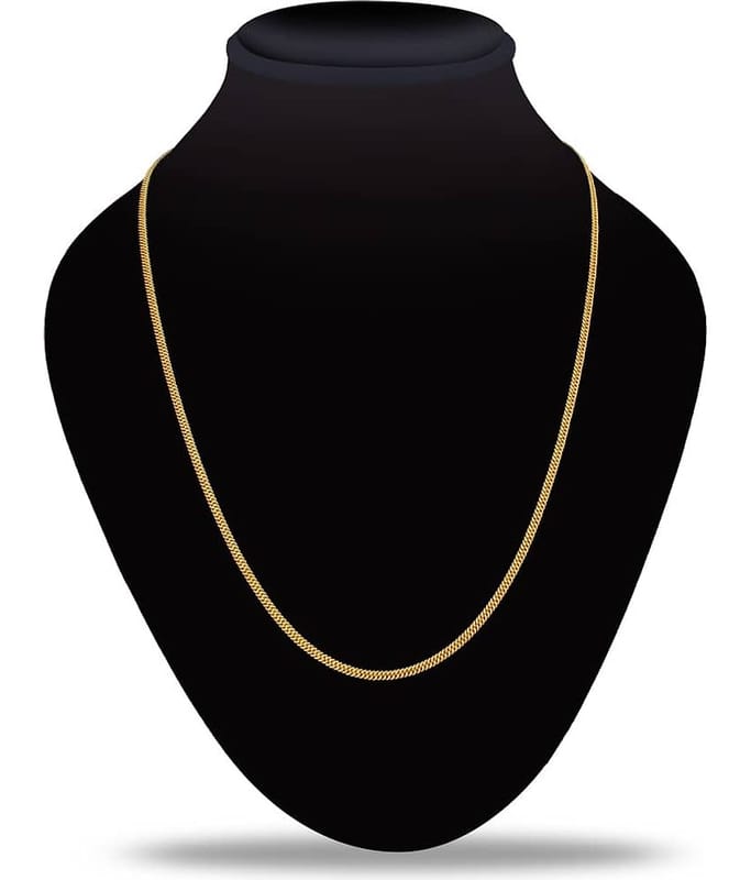 Chain Set Combo FASHION FRILL Gold Plated Chain ( Set of 1 )