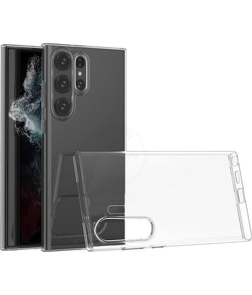 VAKIBO Plain Cases Compatible For Silicon Samsung Galaxy S23 Ultra ( Pack of 1 )