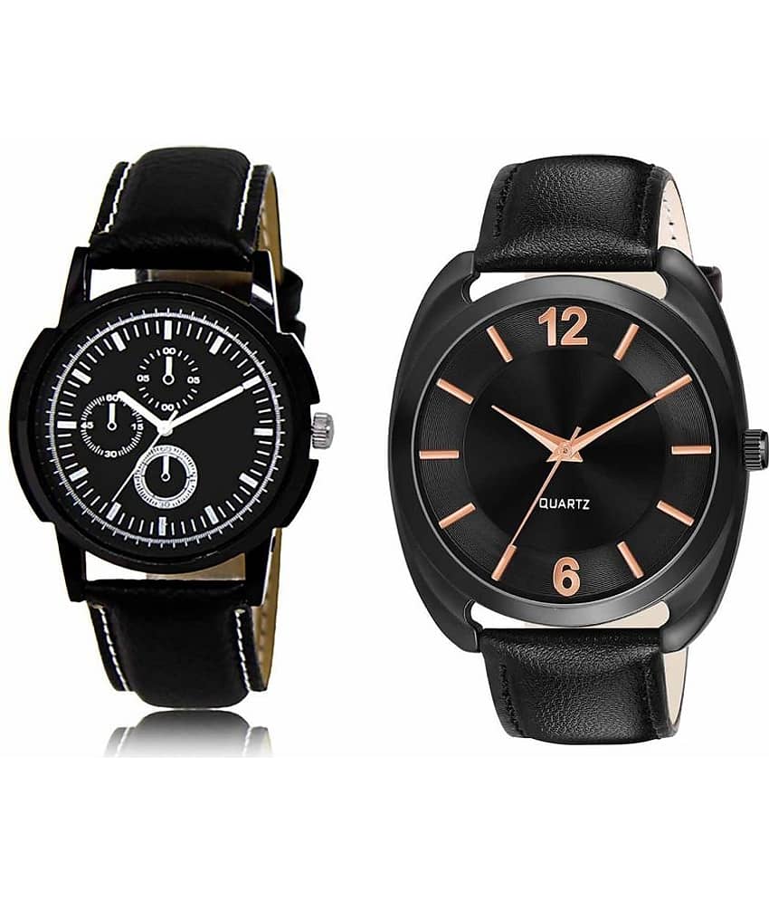 Lorem - Analog Watch Watches Combo For Men and Boys ( Pack of 2 )