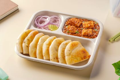 Paneer Tikka Masala Kulcha Lunchbox Paneer Tikka Masala Kulcha Lunchbox