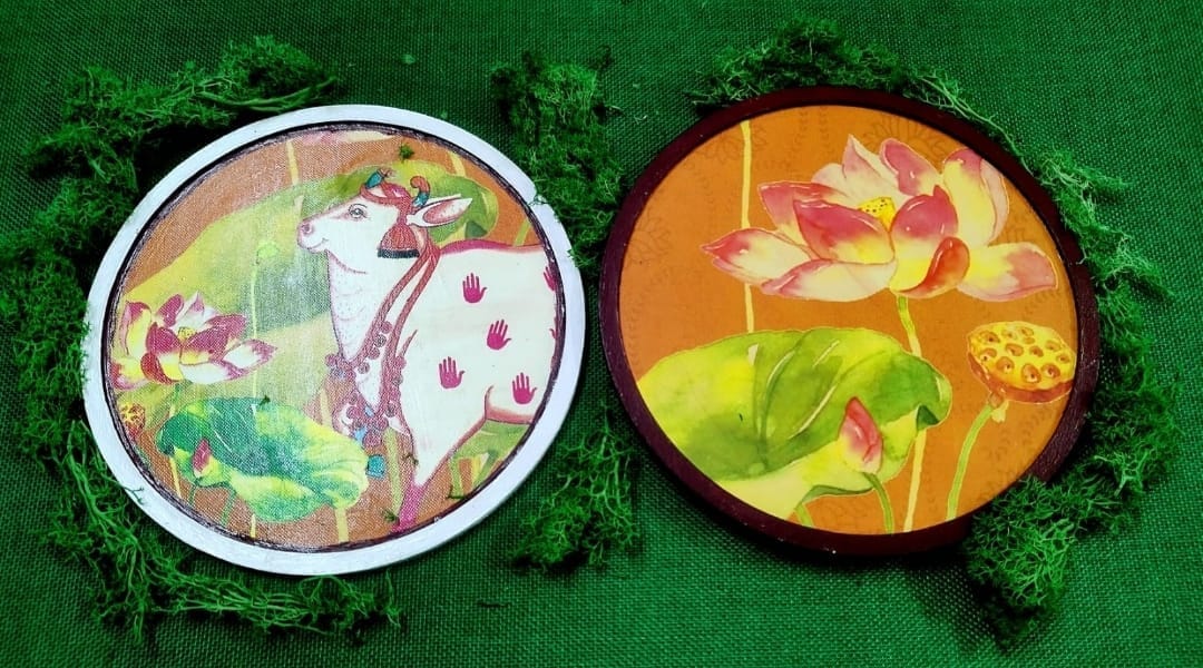 Decoupage wall plates - Kits