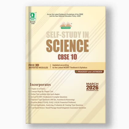 CBSE SELF-STUDY IN SCIENCE - 10-Grade 10 / Science