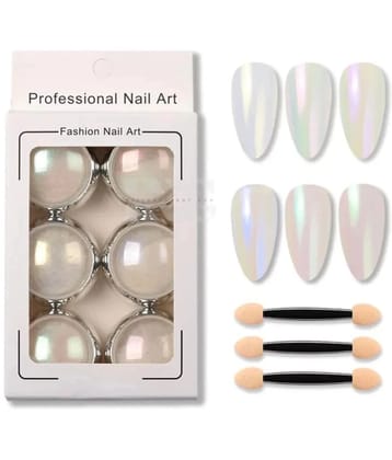 Cameleon 6 mermaid ,3 bud brush Glitter Nails 5 g