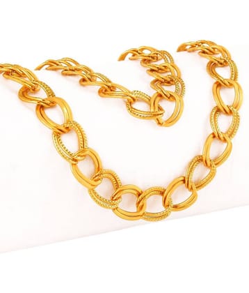 Thrillz Gold Plated Brass Chain ( Pack of 1 )