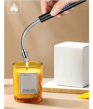 purple dust Multicolor Stainless Steel Kitchen Electric Gas Lighter ( Pack of 1 )