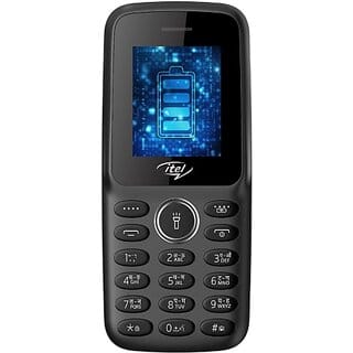 Itel It2163S (Dual Sim ,1.8 Inch Display, 1200 mAh Battery, Black)