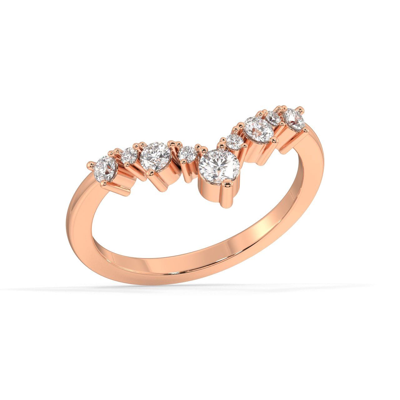 Petite Ivy Ring ROSE GOLD / 12 (51.90 MM)