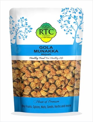 RTC FOODS | RTC Munakka Afghan Gola Pouch | Raisin Abjosh | Nuts and Dry Fruits | Daily Grocery Need