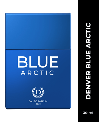 DENVER Blue Artic Perfume Premium & Long Lasting Eau de Parfum - For Men 30 ml (Pack of 1)