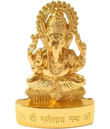 Shri Astha Vinayak Iron Lord Ganesha Idol ( 1 cm )