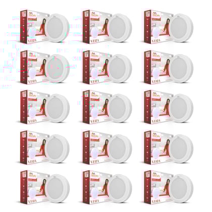 Murphy 15W Vega Round Surface Panel Light-Cool White / Pack of 15