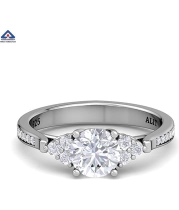 ALITJEWELLERY - Silver Rings ( Pack of 1 )