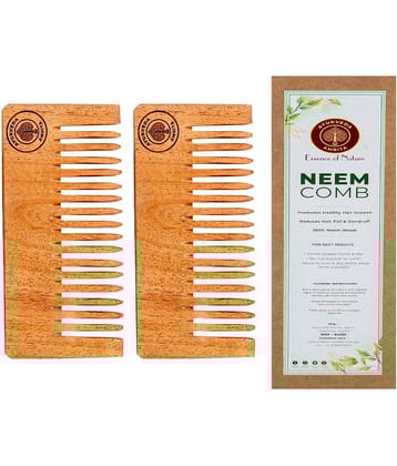 Ayurveda Amrita - Wide Tooth Comb For All Hair Types ( Pack of 2 )