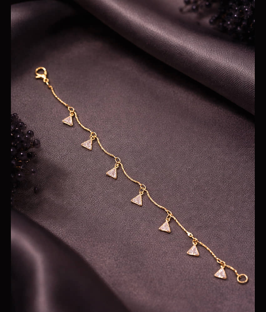 shankhraj mall Gold Bracelet ( Pack of 1 )
