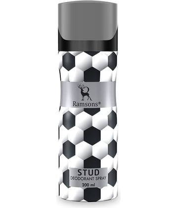 Ramsons - STUD Deodorant Spray Body Perfume For Men Long Lasting Body Spray 200 ml (Pack of 1)