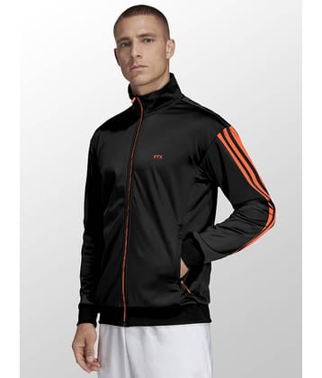 FTX Lycra Men's Casual Jacket - Dark Grey ( Pack of 1 )