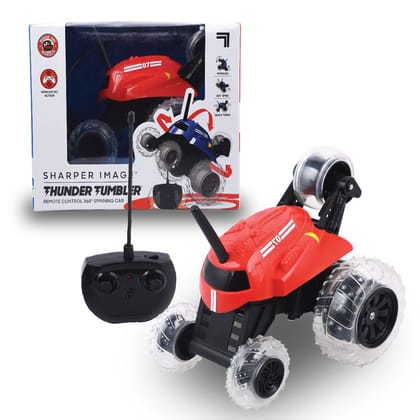 Sharper Image Thunder Tumbler Stunt Wireless Remote Controlled Car For Kids 6 Years and Above