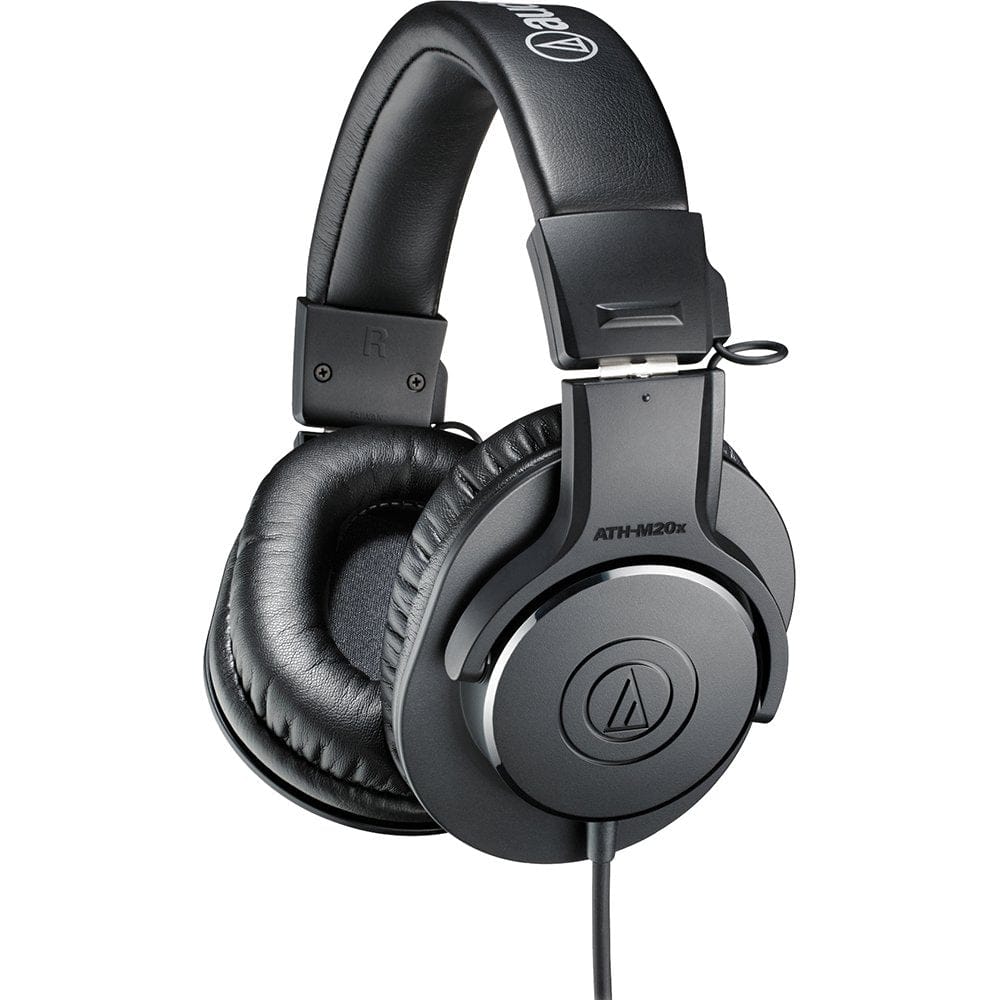 Audio-Technica ATH-M20x Over-Ear Professional Studio Monitor Headphones Audio-Technica ATH-M20x Over-Ear Professional Studio Monitor Headphones - Black / Standard Over-Ear