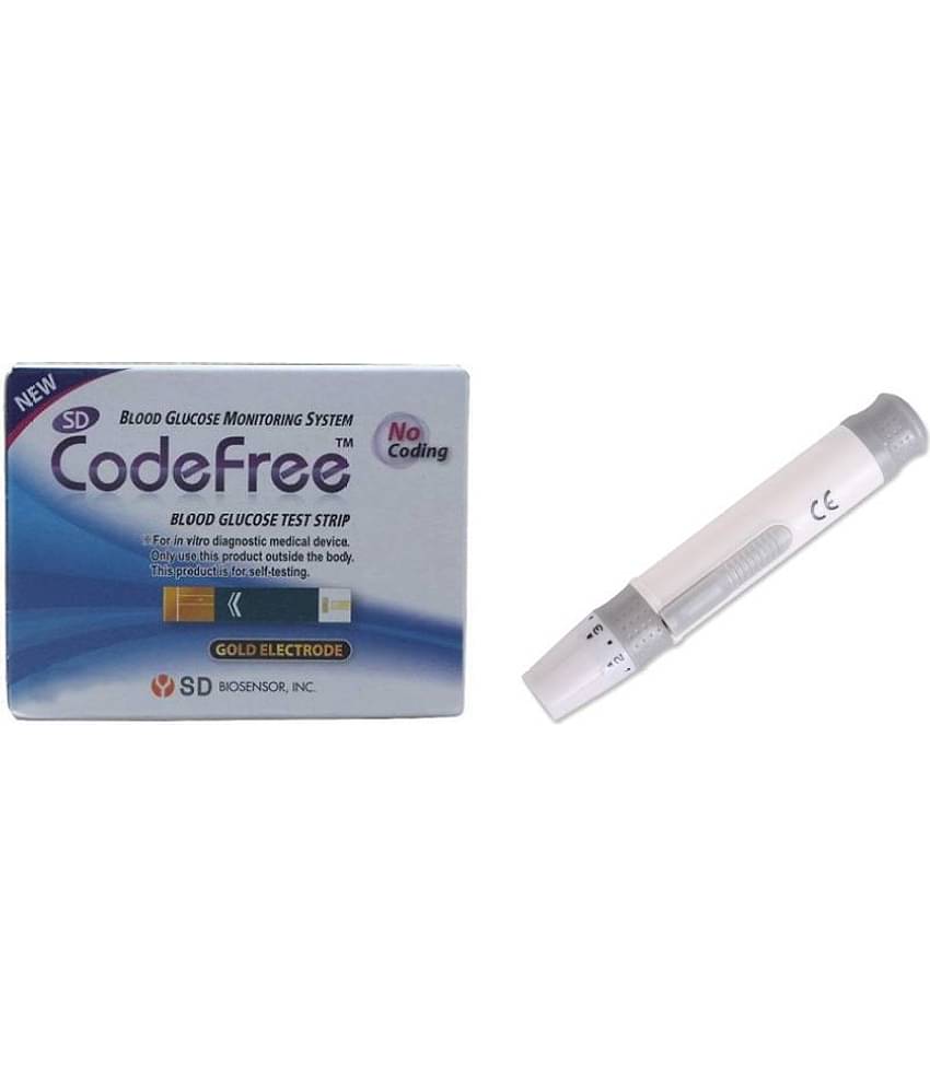 Sd Codefree 100 Strips With Lancing Device Sd Codefree