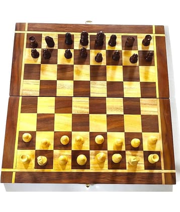 Peters Pence- WOODEN CHESS BOARD GAME (PREMIUM QUALITY ) 12 INCHES