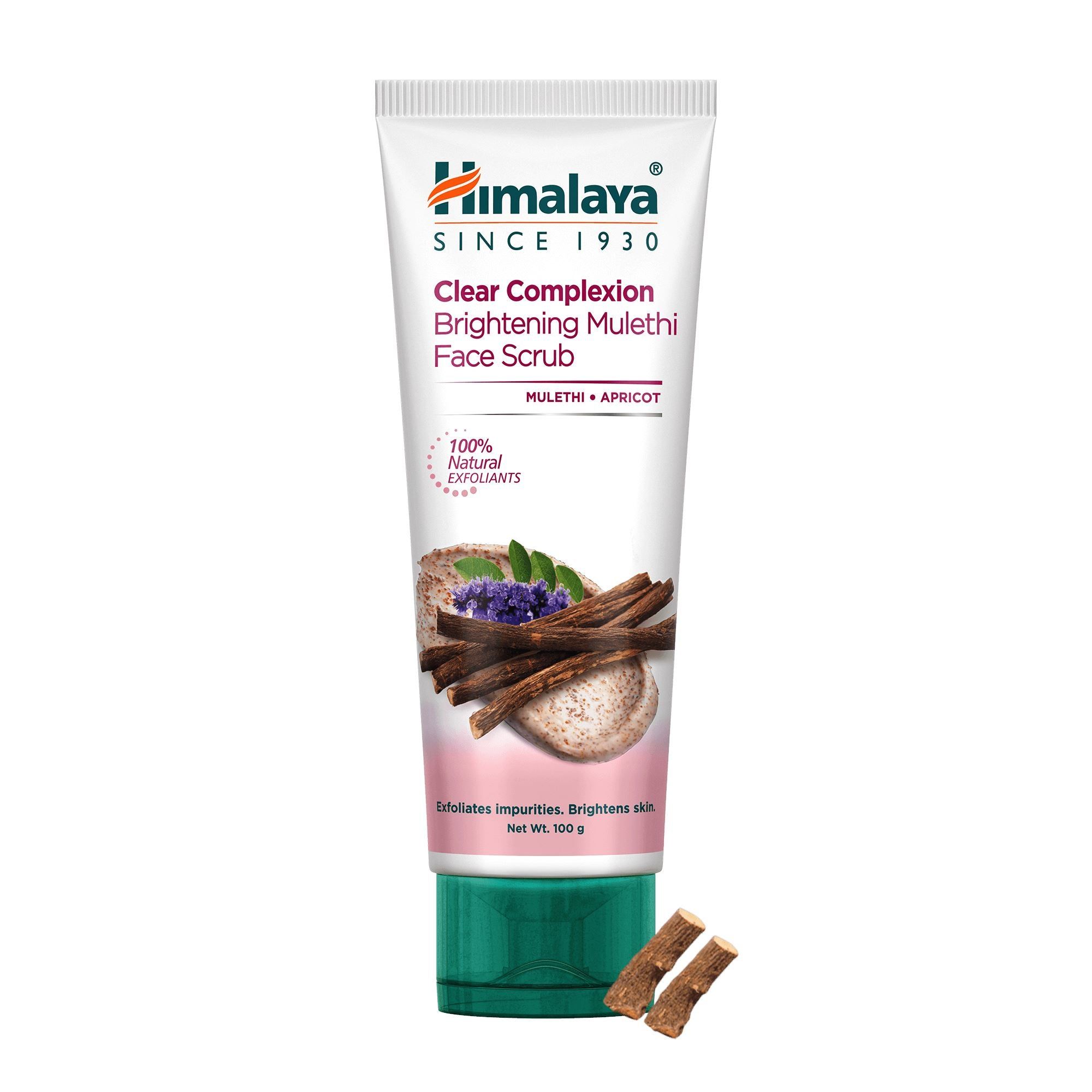 Clear Complexion Brightening Mulethi Face Scrub 100 gm