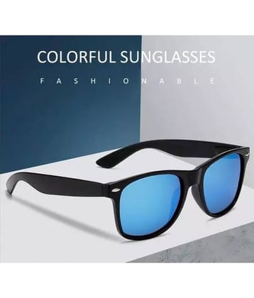 Funk Black Square Sunglasses ( Pack of 1 )